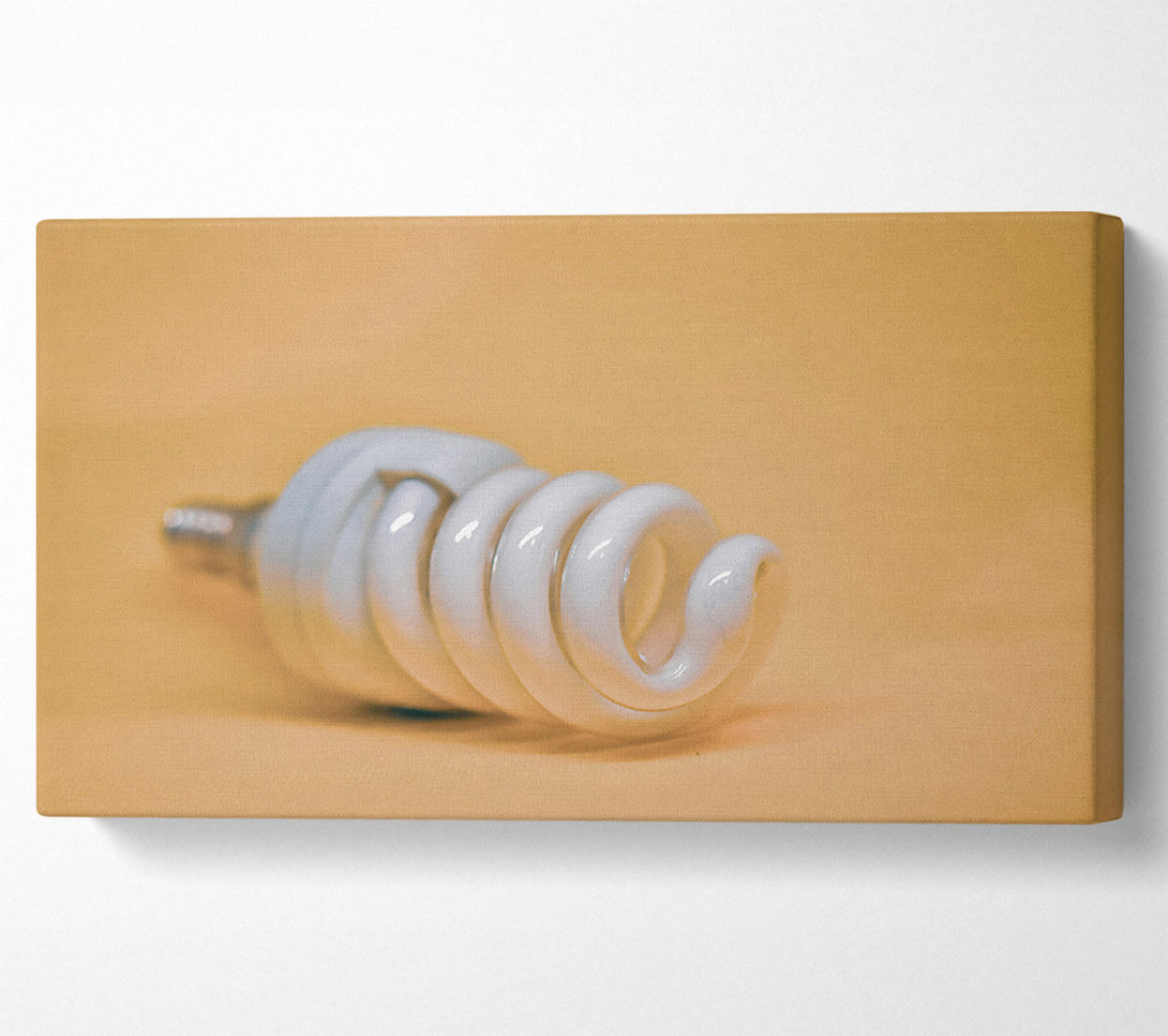  A Canvas Print of White Light Spiral Canvas Art