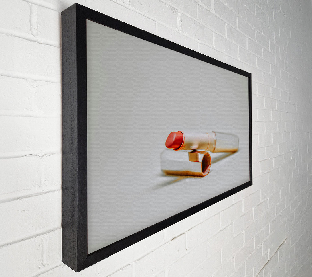  A Canvas Print of Rose Gold Lipstick Canvas Print