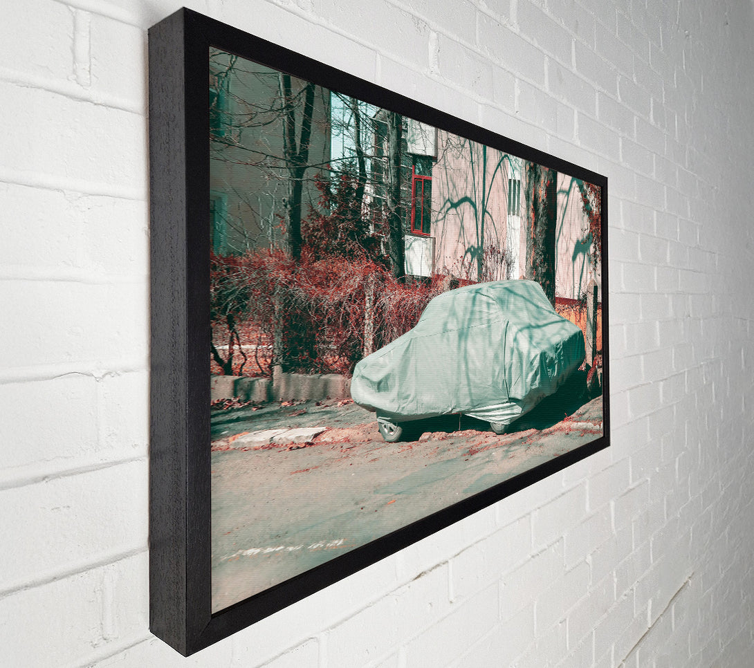  A Canvas Print of Pale Green Cover Canvas Wall Art
