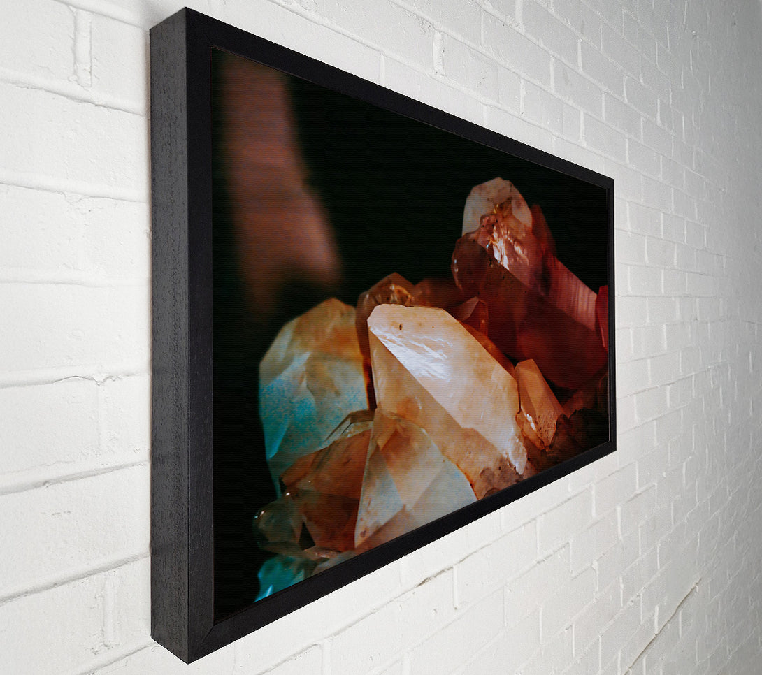  A Canvas Print of Rose Gold Cluster Canvas Art