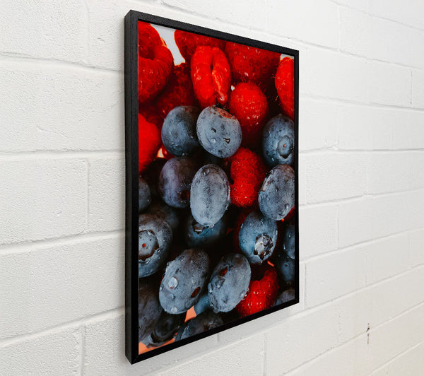 Crimson And Blue Berries