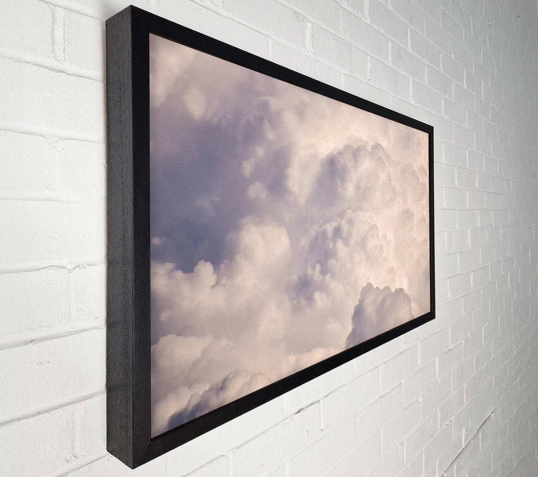 A Canvas Print of Lavender Cloud Dreams Canvas Wall Art