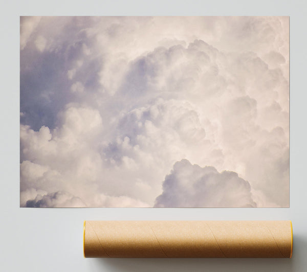 Lavender Cloud Dreams Poster