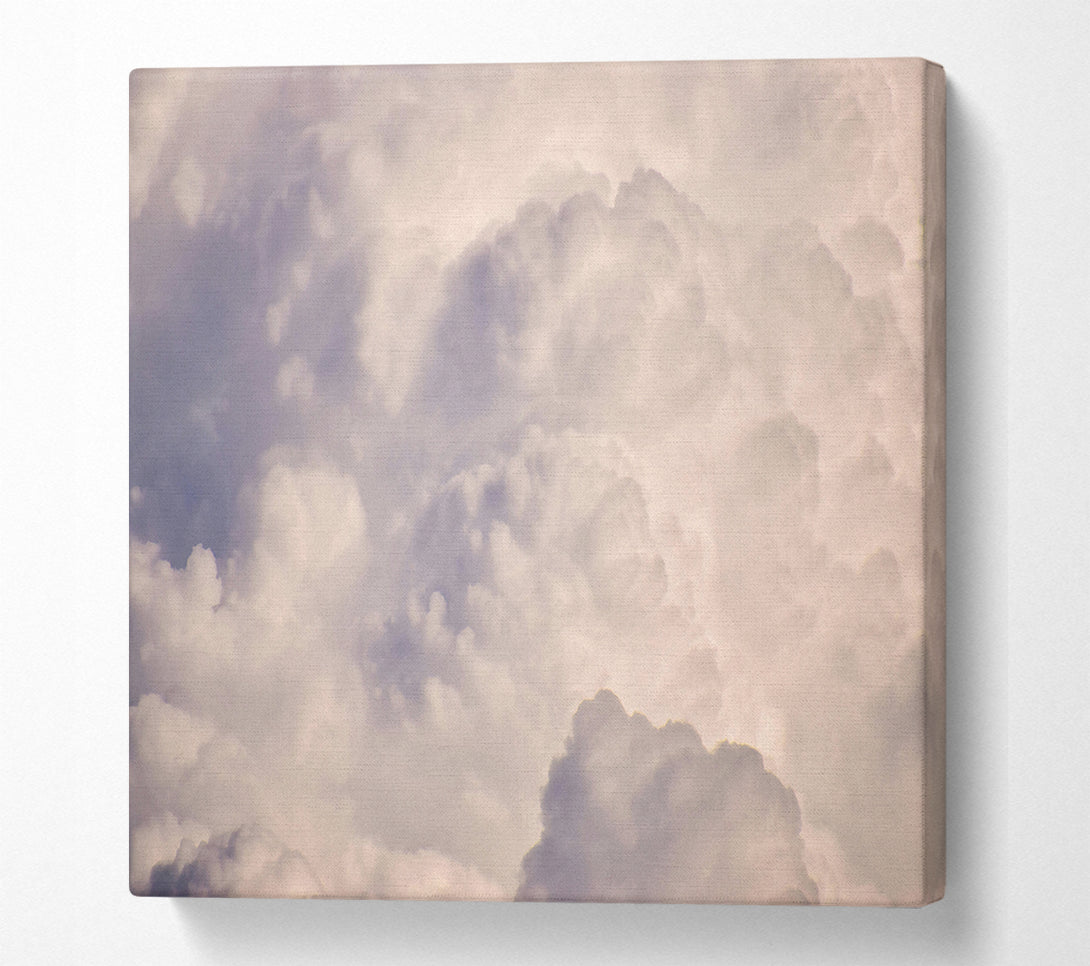  A Canvas Print of Lavender Cloud Dreams Canvas Wall Art