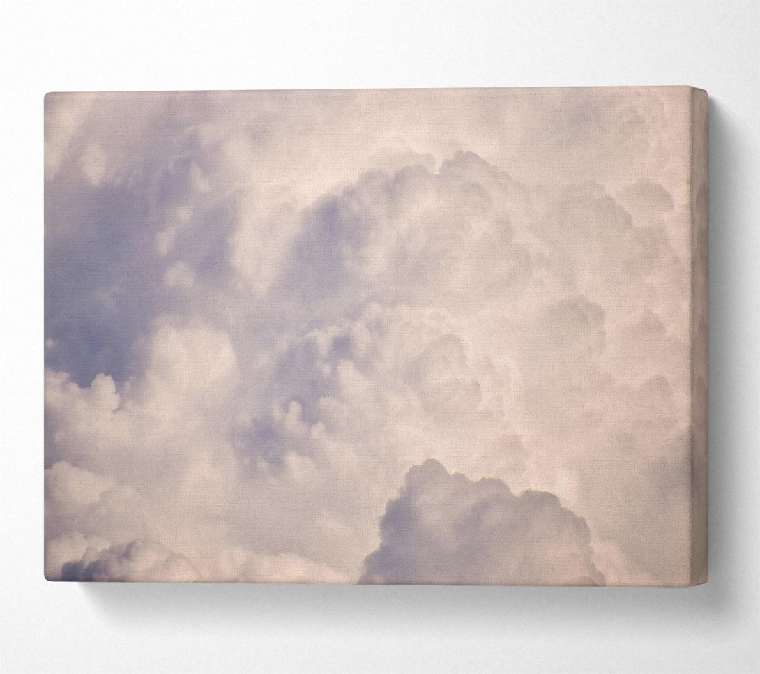  A Canvas Print of Lavender Cloud Dreams Canvas Wall Art