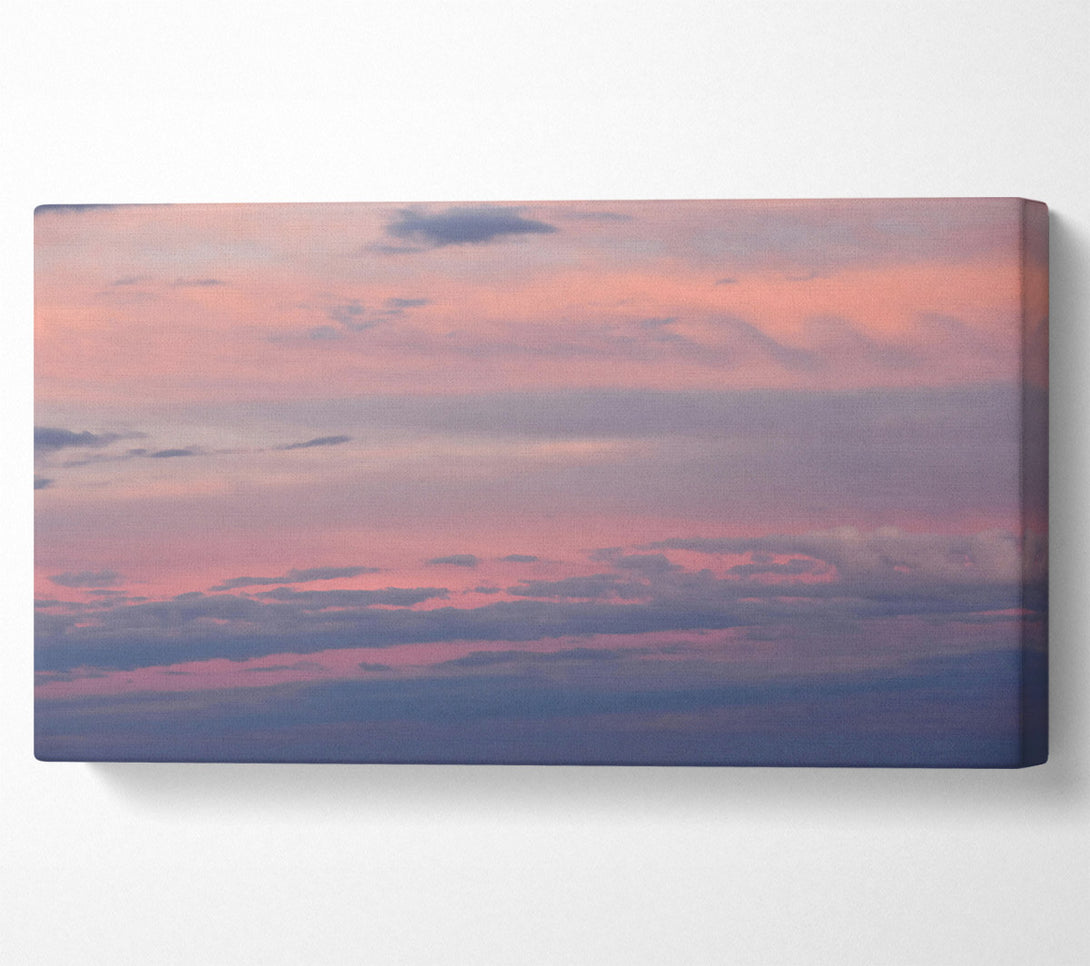  A Canvas Print of Pink Sky Layers Canvas Wall Art