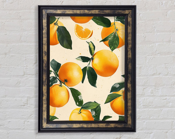 Oranges Framed Print