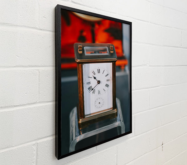 Golden Antique Clock