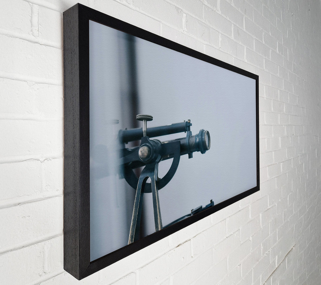  A Canvas Print of The Steel Gaze Canvas Print