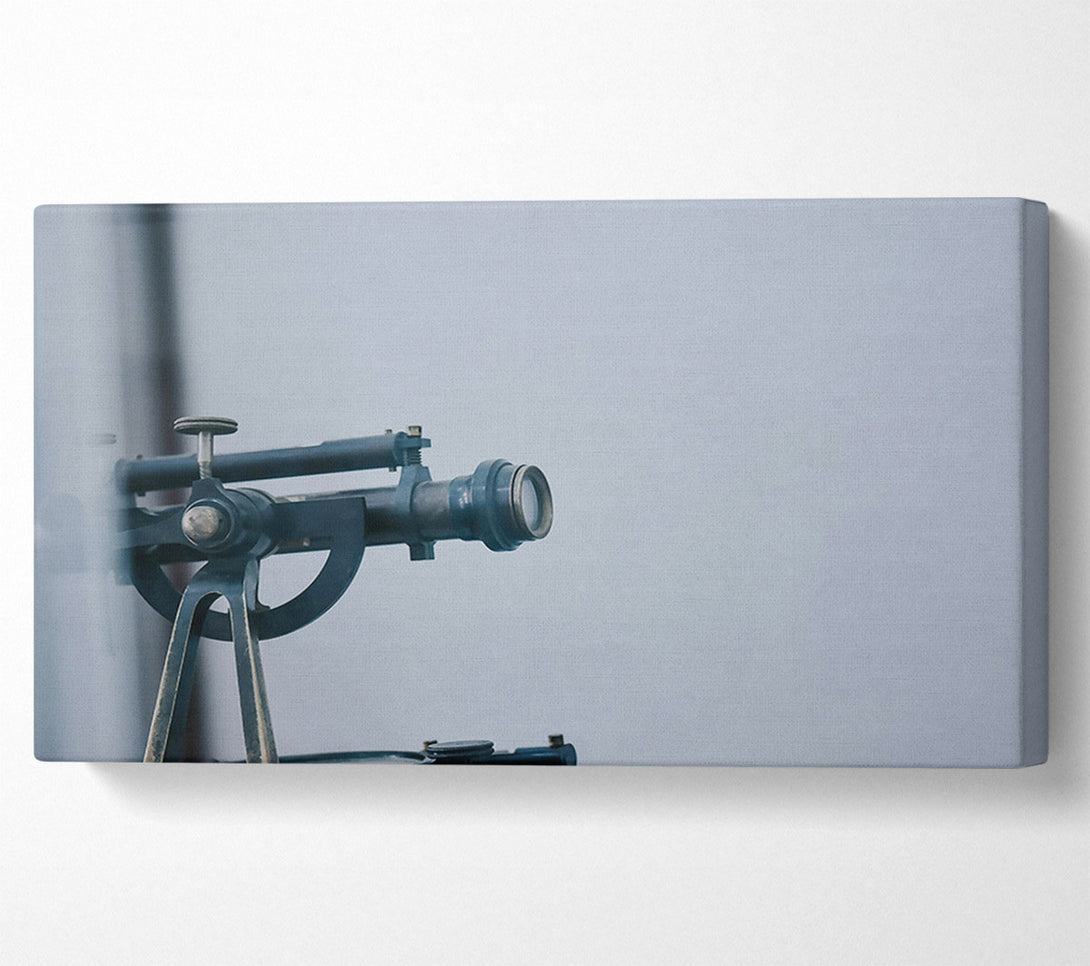  A Canvas Print of The Steel Gaze Canvas Print