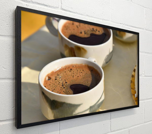 Creamy Brown Coffee Cups