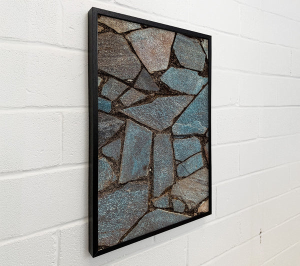 Blue Stone Mosaic