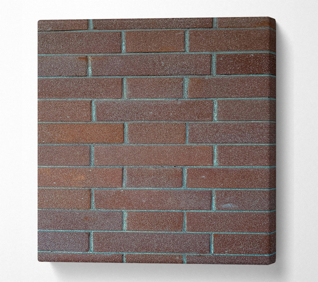  A Canvas Print of Red Brick Wall Dust Canvas Print