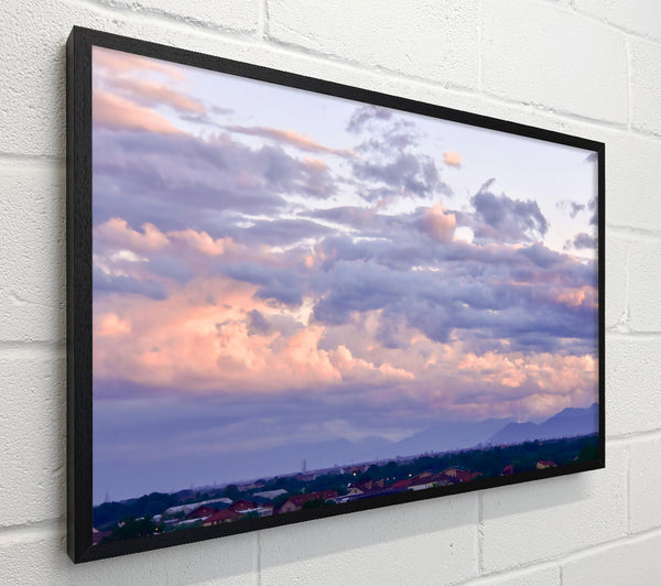 Pink And Purple Cloudscape
