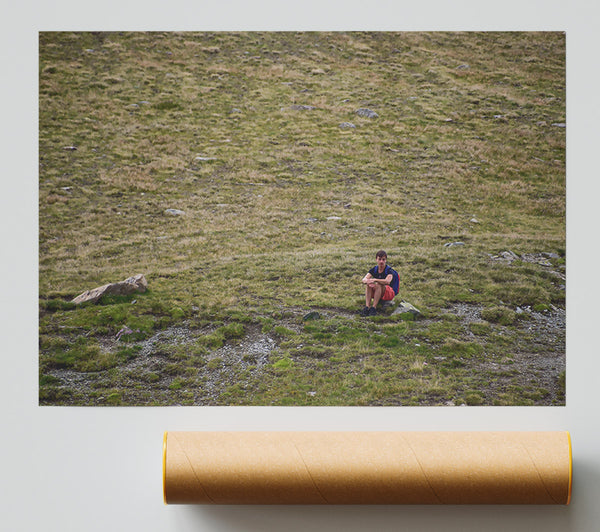 Green Solitude Giclee Print