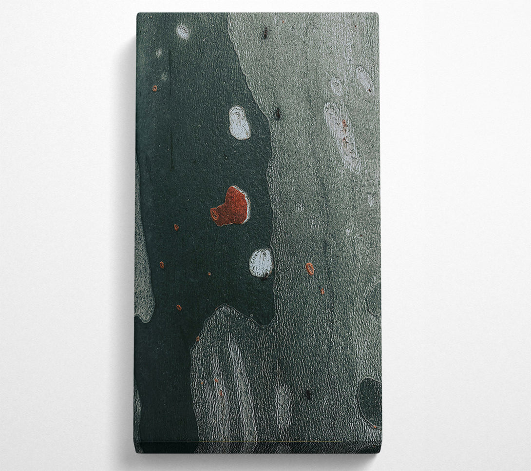  A Canvas Print of Dark Green Abstract Canvas Print
