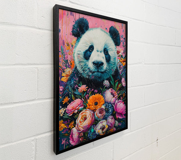 Panda Love Flowers
