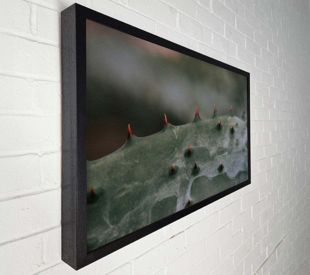  A Canvas Print of Green Spiked Texture Canvas Art