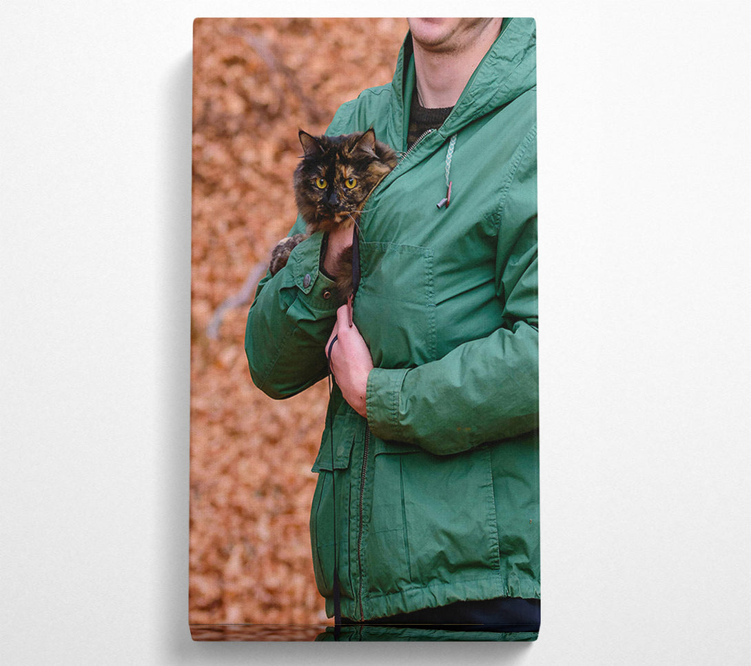  A Canvas Print of Green Jacket Companion Canvas Art