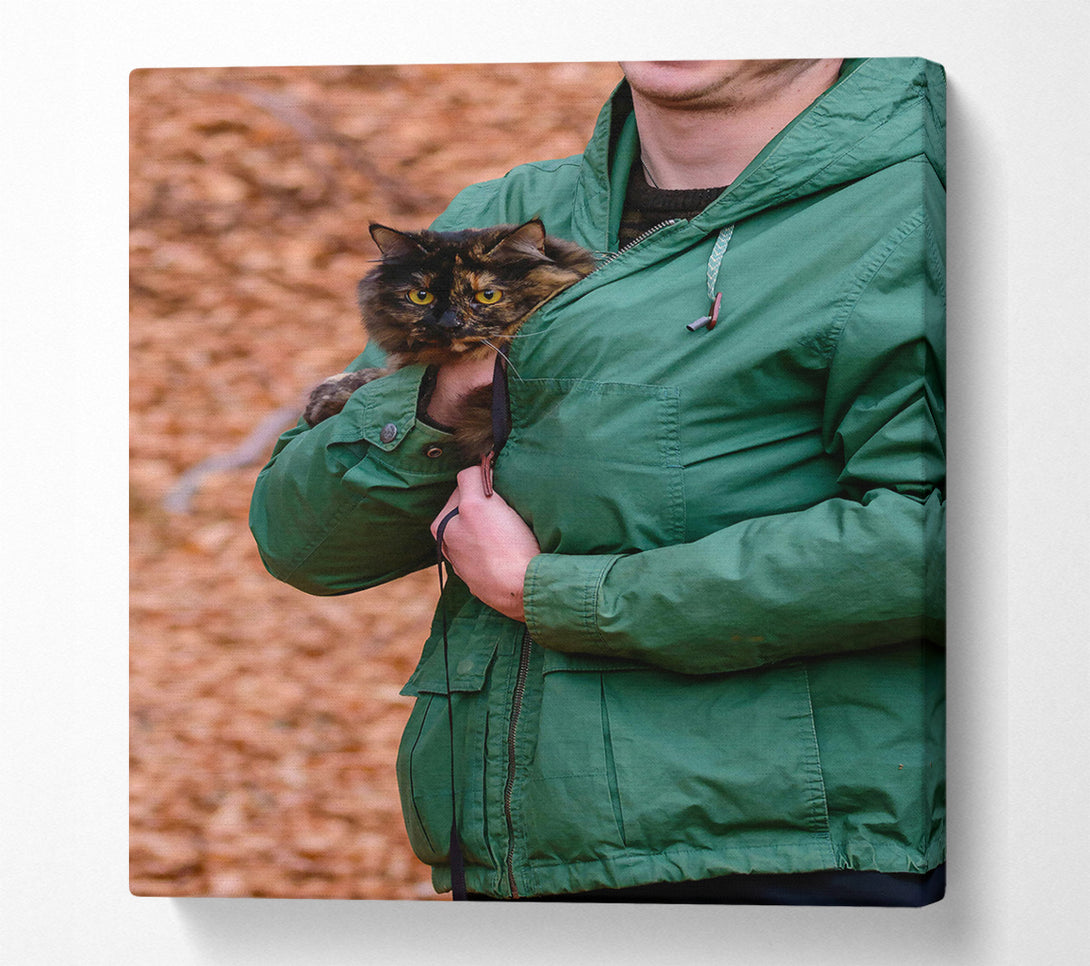  A Canvas Print of Green Jacket Companion Canvas Art