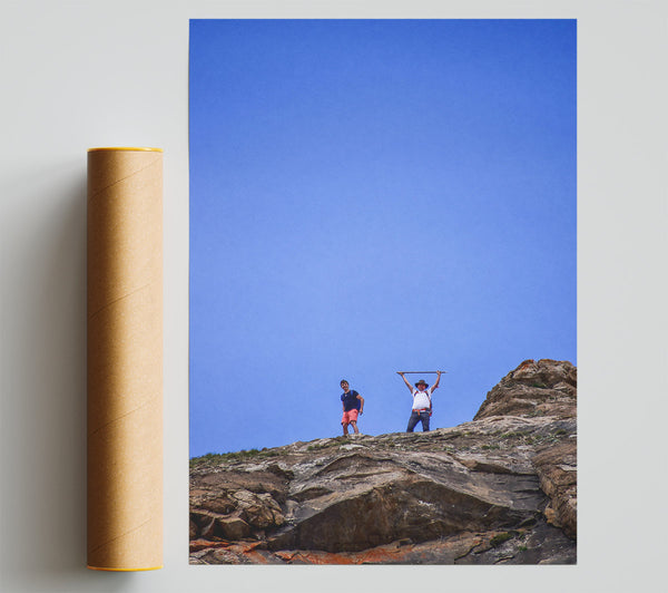 Blue Sky Victory Giclee Print