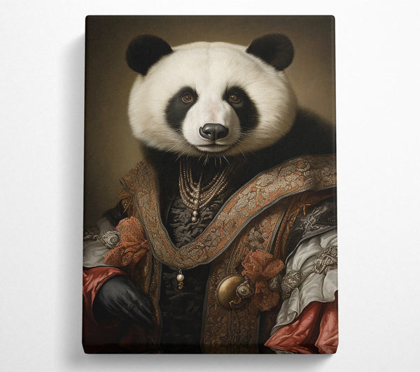  A Canvas Print of Panda Renaissance Canvas Wall Art