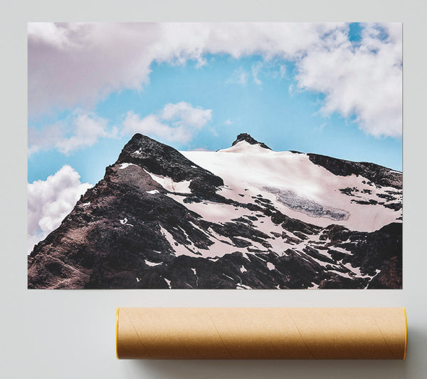 White Peak Solitude Print