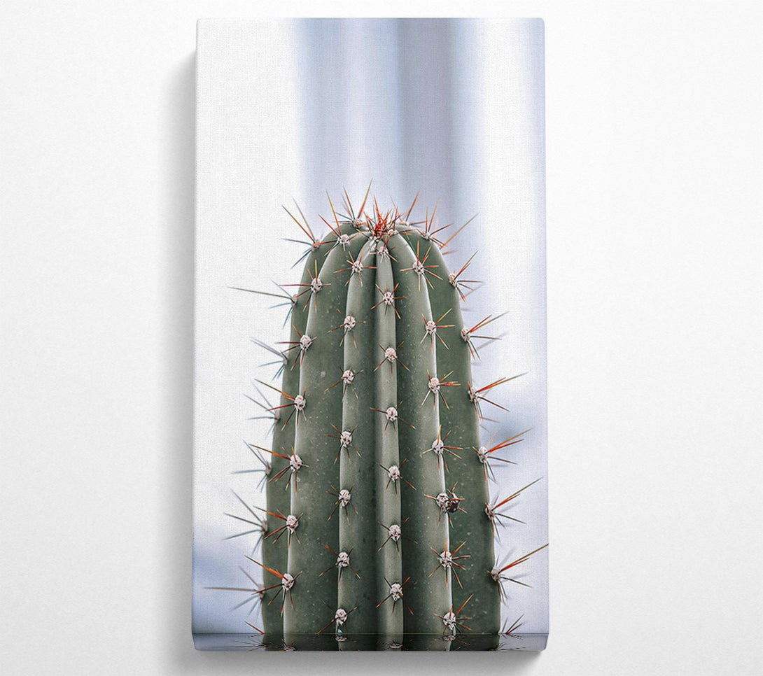  A Canvas Print of Green Spiky Defender Canvas Wall Art