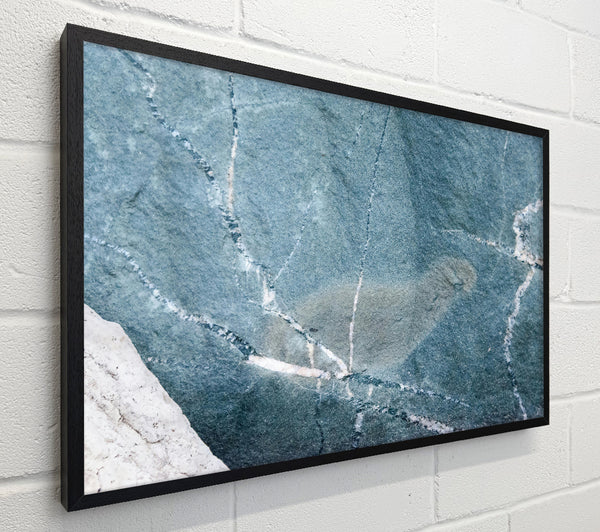 Teal Veined Stone