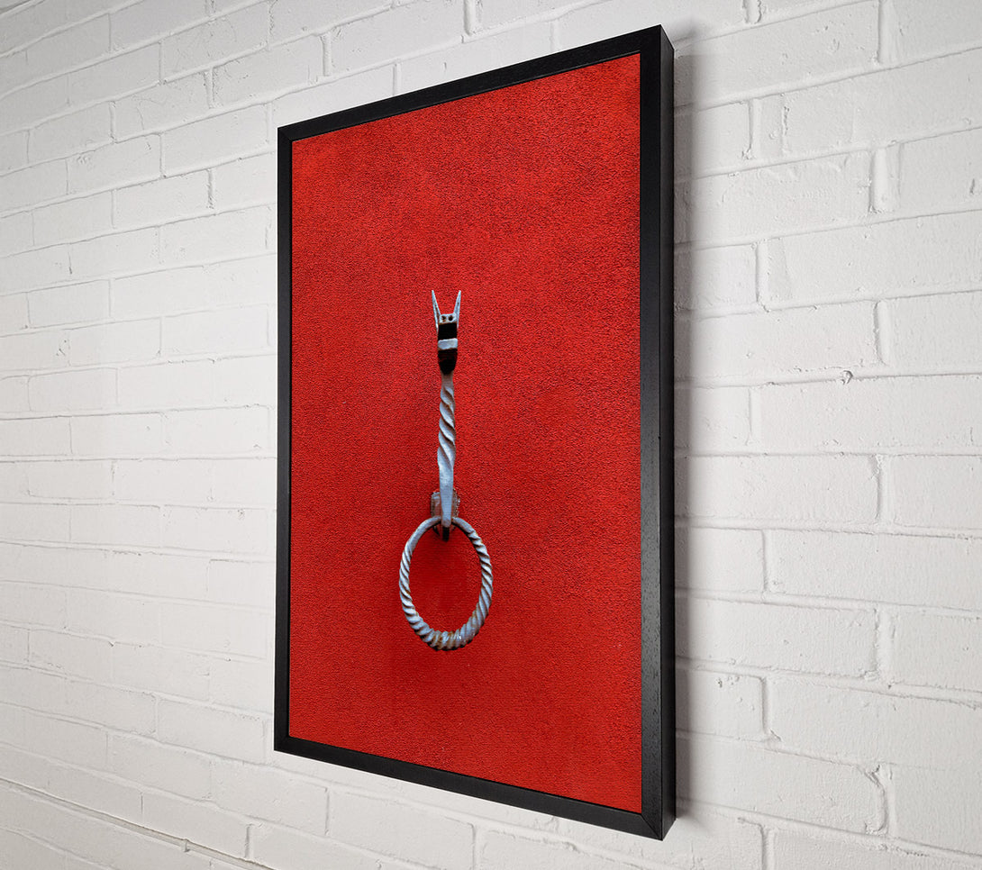 A Canvas Print of Crimson Ring Of Iron Canvas Wall Art
