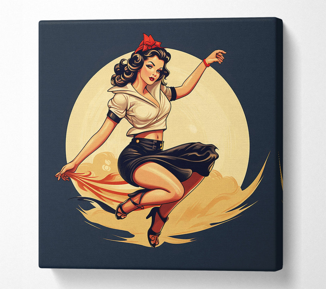  A Canvas Print of Pin Up Dance Canvas Art