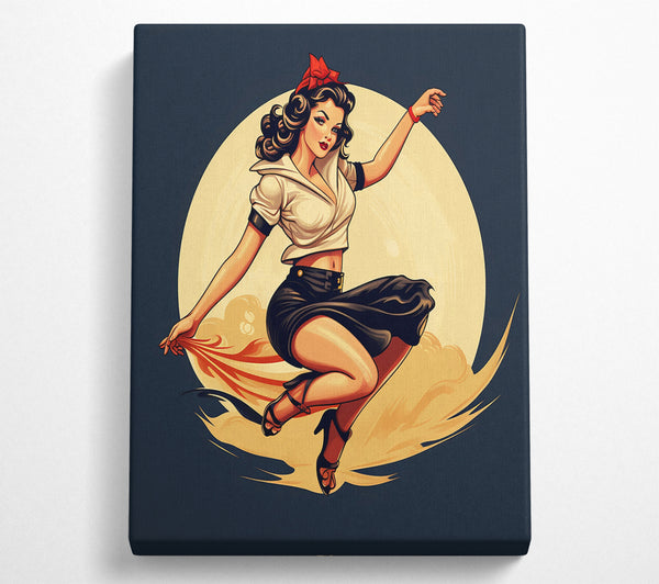  A Canvas Print of Pin Up Dance Canvas Art