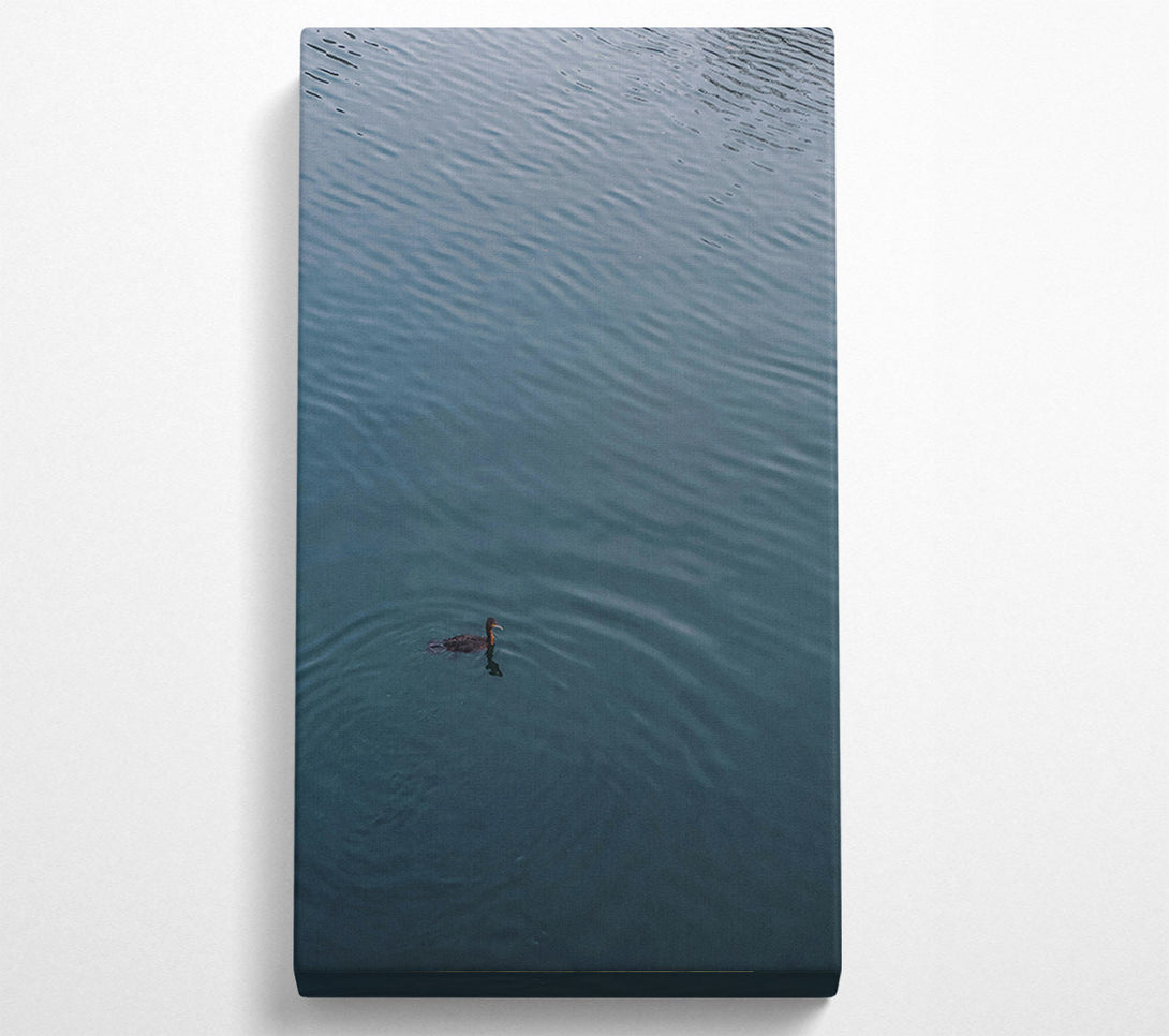  A Canvas Print of Teal Water Solitude Canvas Art