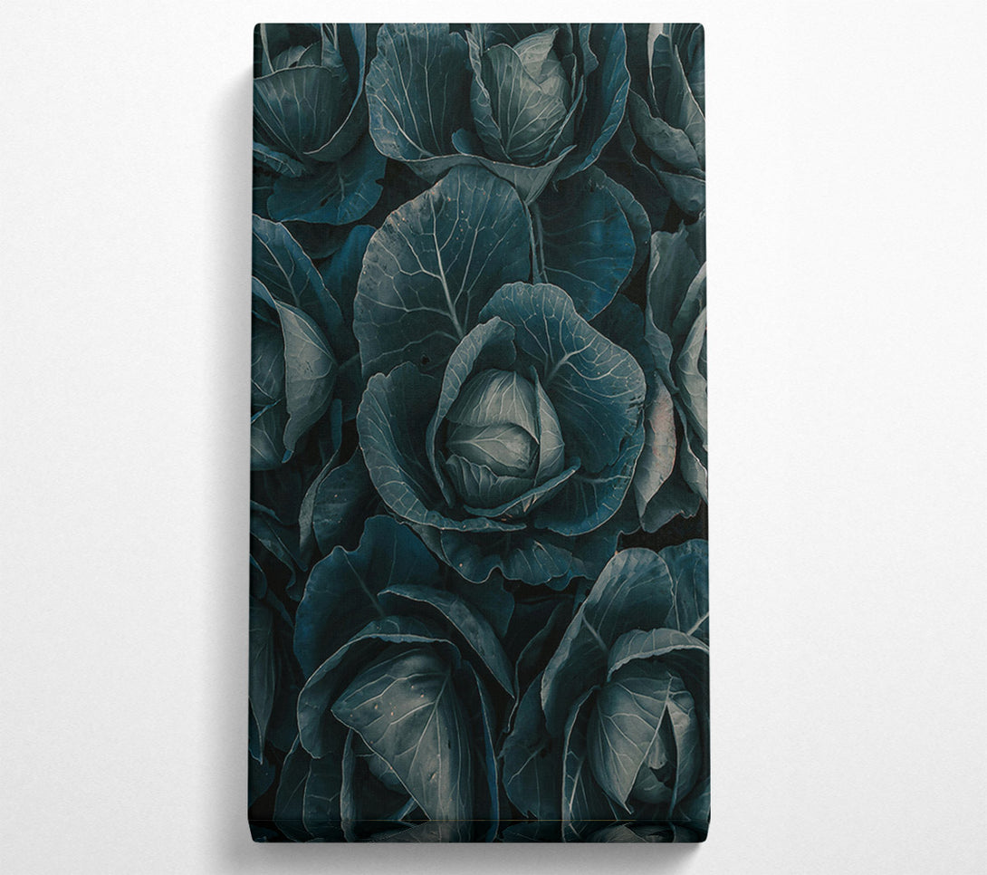  A Canvas Print of Emerald Cabbage Patch Canvas Wall Art