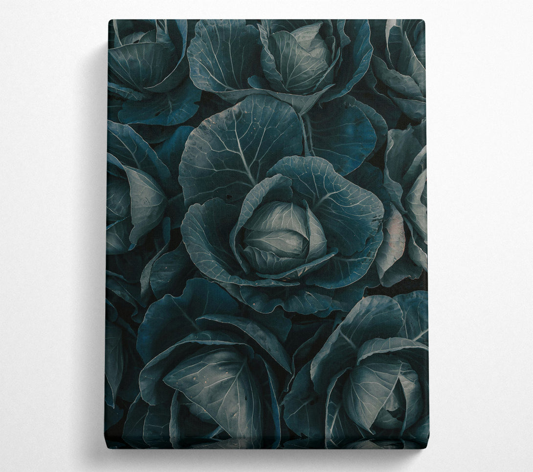  A Canvas Print of Emerald Cabbage Patch Canvas Wall Art