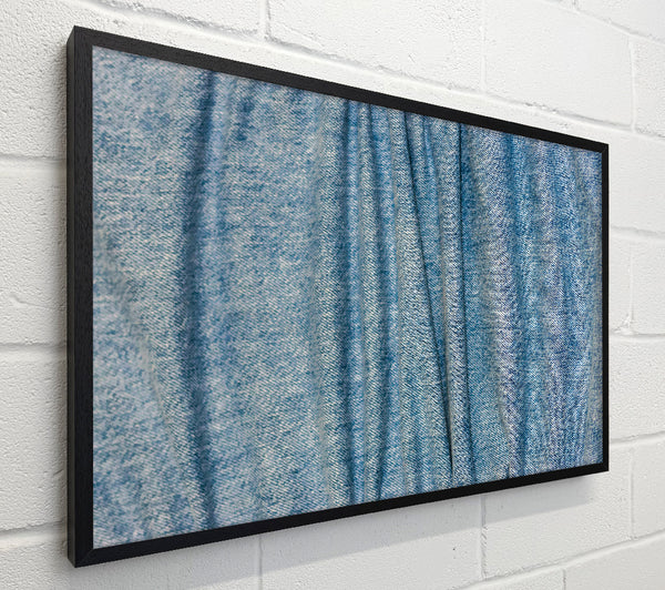 Blue Denim Waves