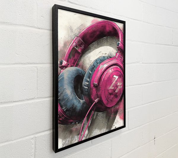 Pink Headphones