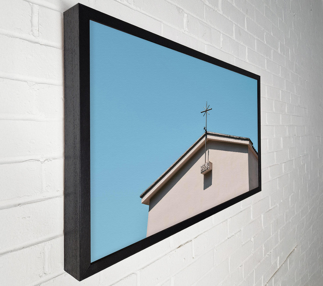  A Canvas Print of Pale Roof Star Canvas Wall Art