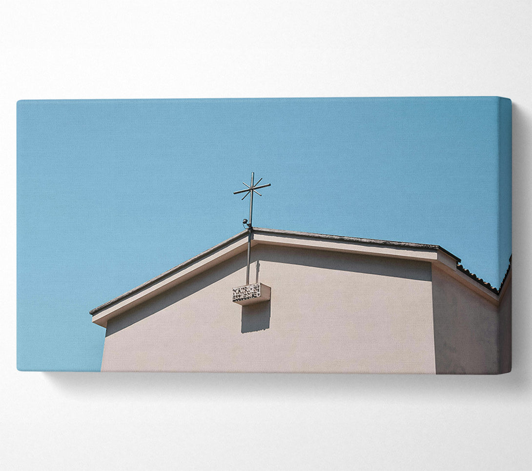  A Canvas Print of Pale Roof Star Canvas Wall Art