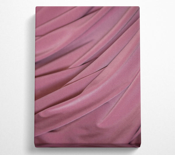  A Canvas Print of Dusty Rose Drapes Canvas Art