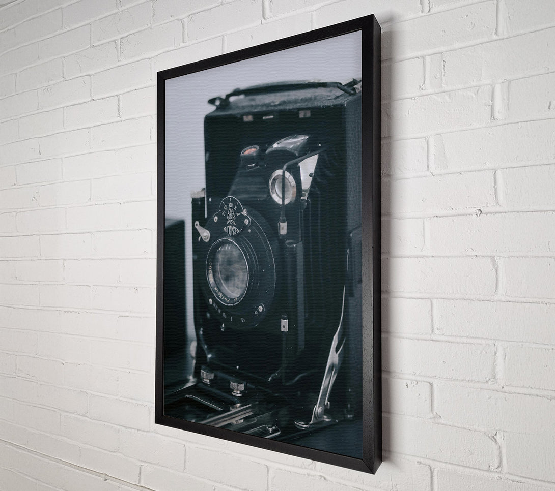  A Canvas Print of Black Camera Lens Focus Canvas Art