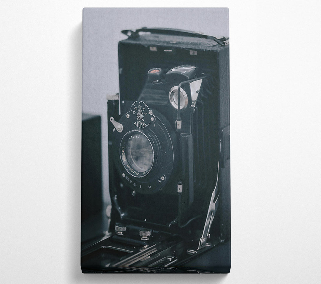  A Canvas Print of Black Camera Lens Focus Canvas Art