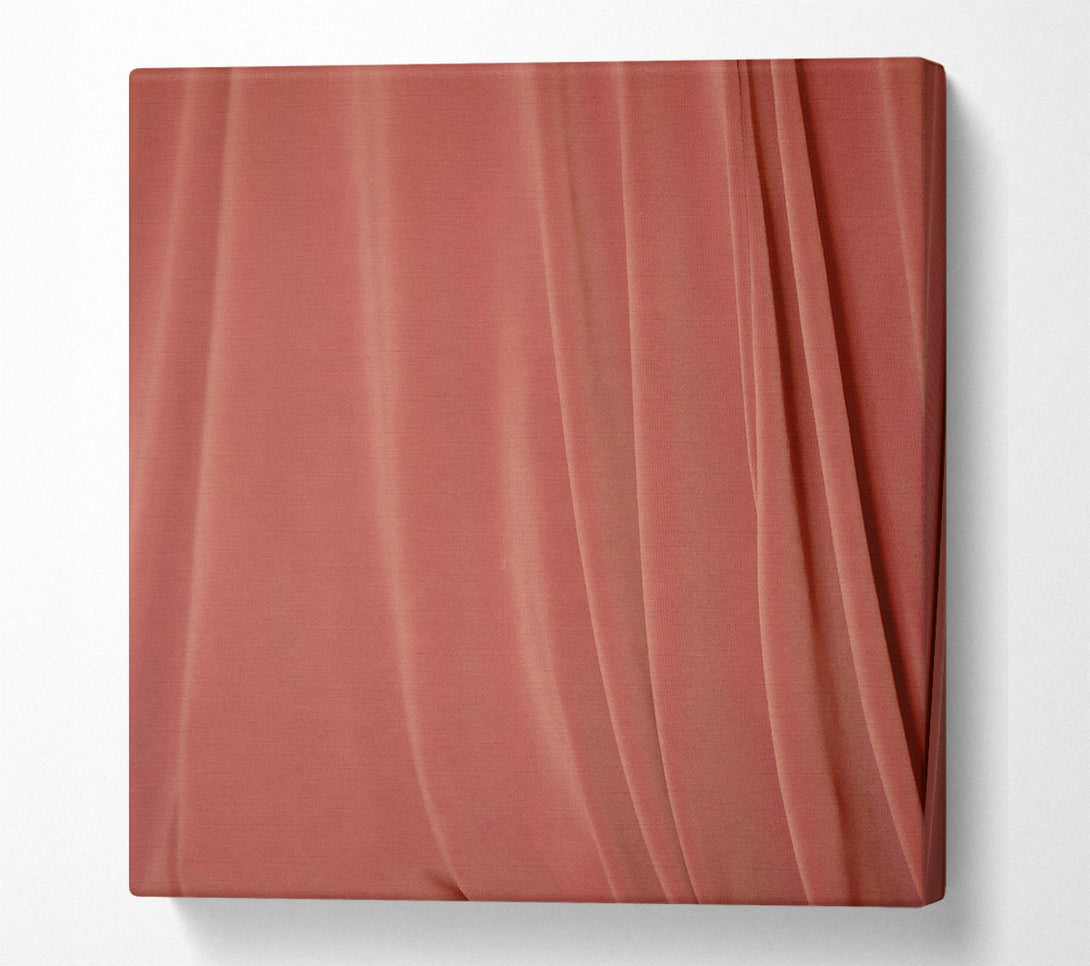  A Canvas Print of Crimson Draped Texture Canvas Print