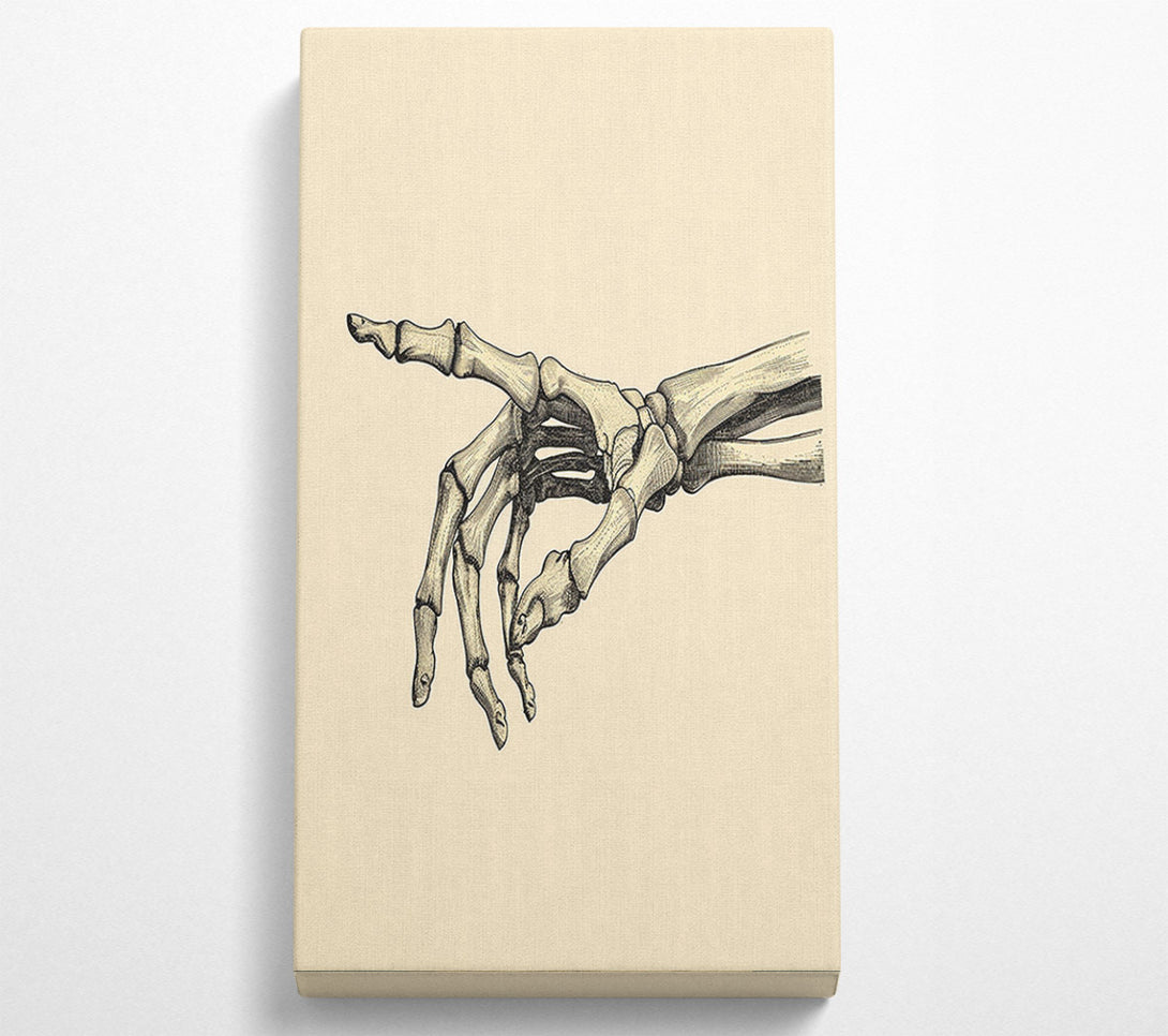  A Canvas Print of Point The Finger Bones Canvas Wall Art