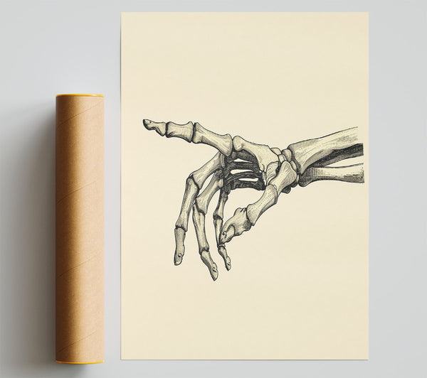 Point The Finger Bones Giclee Print