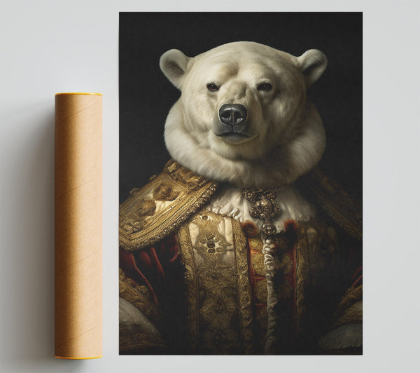 Polar Bear Renaissance Poster