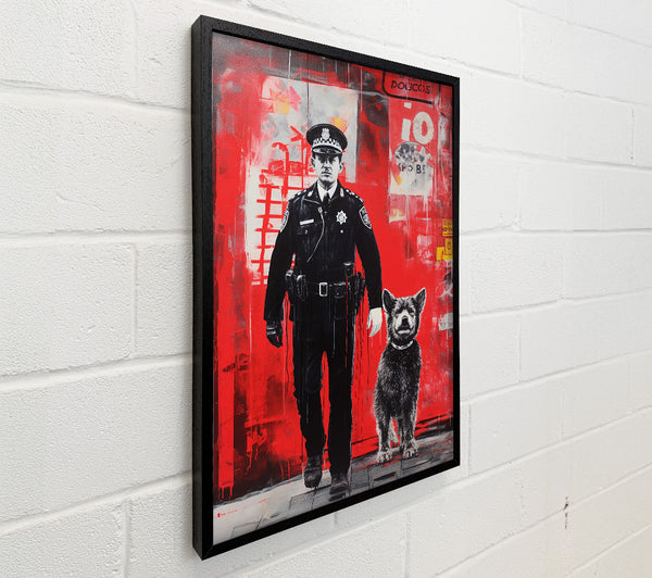Policeman K-9 Dog