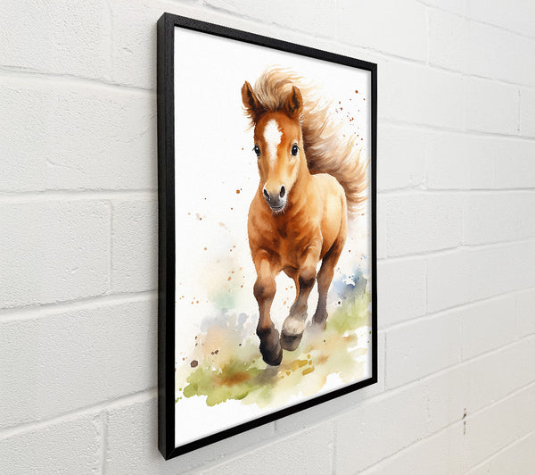 Pony Watercolour