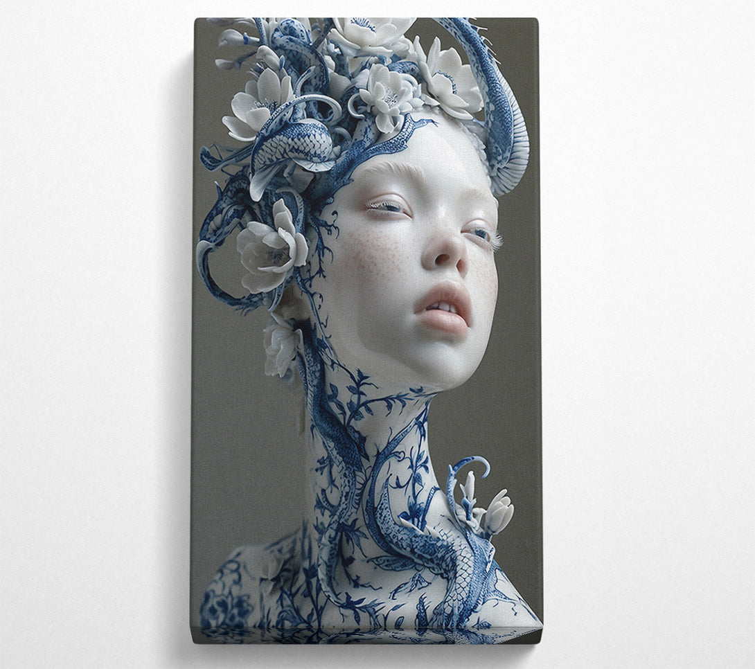  A Canvas Print of Porcelain Beauty Canvas Wall Art