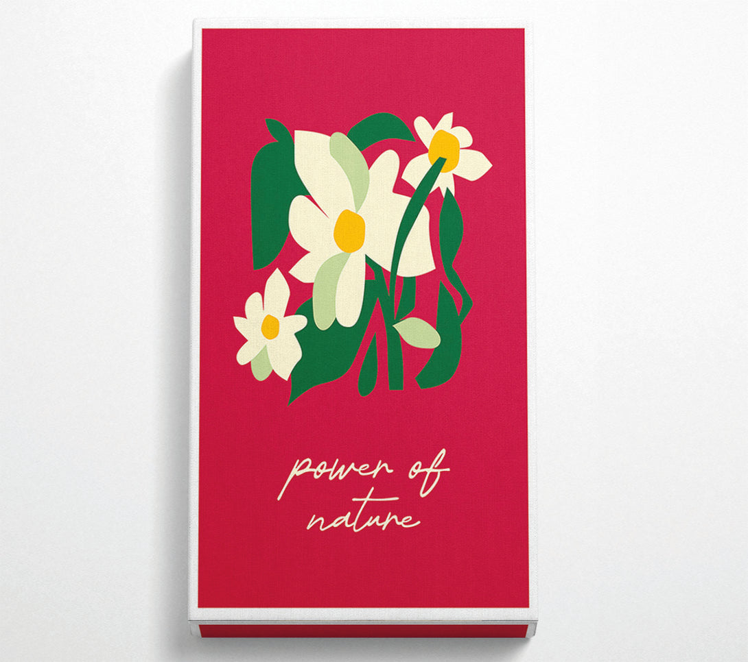  A Canvas Print of Power Of Nature Bohemian Canvas Art